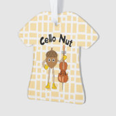 Cello Nut Ornament (voorkant)