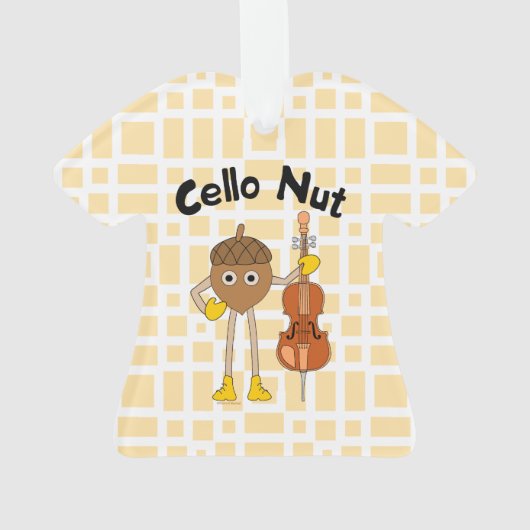 Cello Nut Ornament (achterkant)