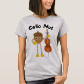 Cello Nut Tekst T-shirt (Voorkant)