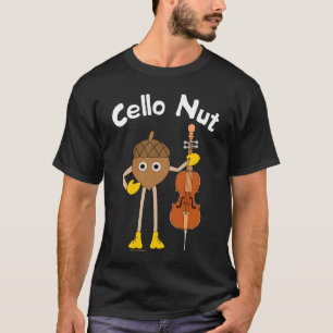 Cello Nut Tekst T-shirt