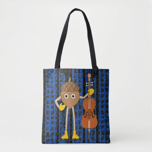 Cello Nut Tote Bag (Voorkant)