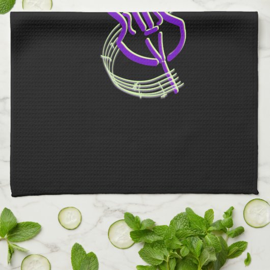 Cello-ontwerp Theedoek (Gevouwen)