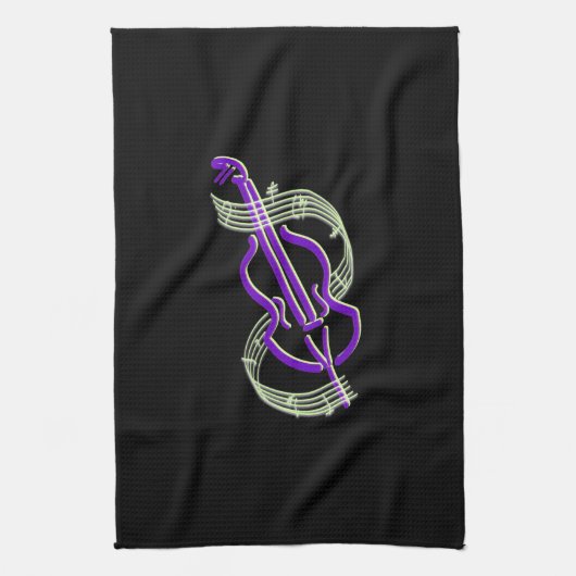 Cello-ontwerp Theedoek (Verticaal)