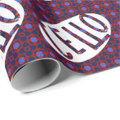 Cello Ovaal Ruw Tekst Cadeaupapier (Rol Hoek)