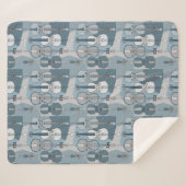 Cello Patroon Sherpa Deken (Voorkant (horizontaal))