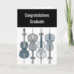 Cello Pattern Afstuderen Kaart