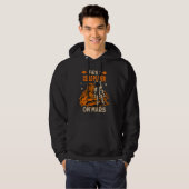 Cello Player Astronaut Cellist Hoodie (Voorkant volledig)