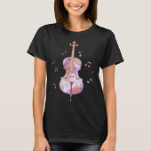 Cello Player   Blow Capel Instrument T-shirt (Voorkant)