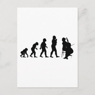 Cello Player Briefkaart