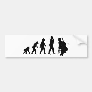 Cello Player Bumpersticker