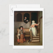 Cello Player, c.1700 (olie op canvas) Briefkaart (Voorkant / Achterkant)