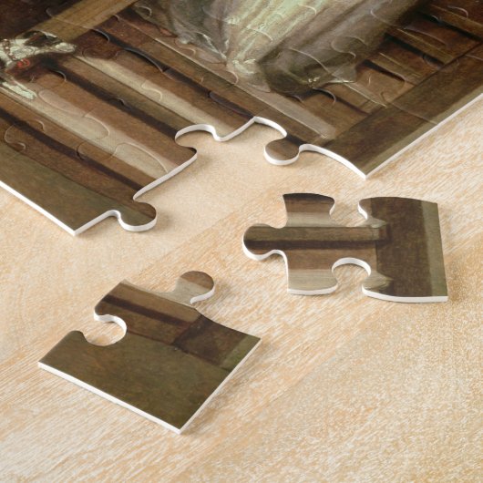 Cello Player, c.1700 (olie op canvas) Legpuzzel (Zijkant)