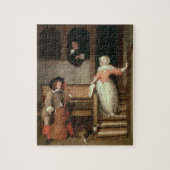 Cello Player, c.1700 (olie op canvas) Legpuzzel (Verticaal)