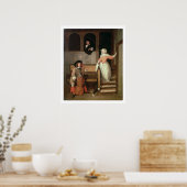 Cello Player, c.1700 (olie op canvas) Poster (Keuken)