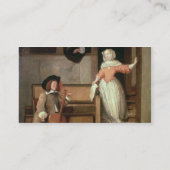Cello Player, c.1700 (olie op canvas) Visitekaartje (Achterkant)