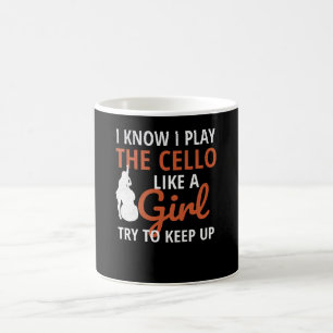 Cello Player Gifts for Women   Cello Cellist Girl Koffiemok