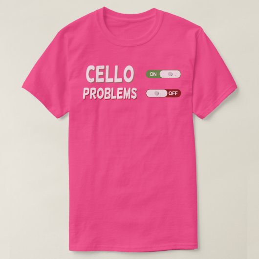 Cello Player Violoncello Cellist Gift T-shirt (Design voorkant)