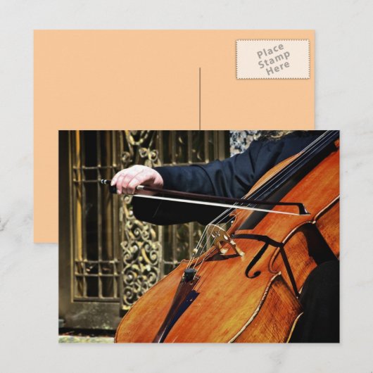 Cello Post Kaart (Voorkant / Achterkant)