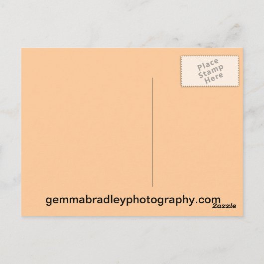 Cello Post Kaart (Achterkant)