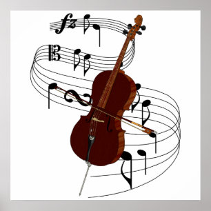 Cello Poster