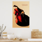 Cello-Poster Poster (Keuken)