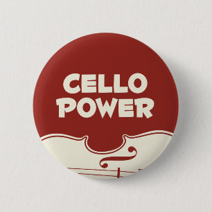 Cello Power. Ronde Button 5,7 Cm