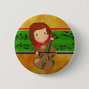 Cello Practice Ronde Button 5,7 Cm