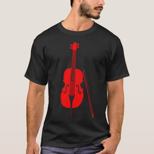 Cello - Rood T-shirt (Voorkant)