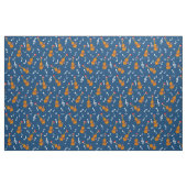 Cello Santa Hat Muzieknoten Stof (Fat Quarter)