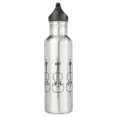 Cello Schets Waterfles (Rechts)