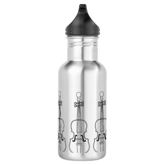 Cello Schets Waterfles (Rechts)