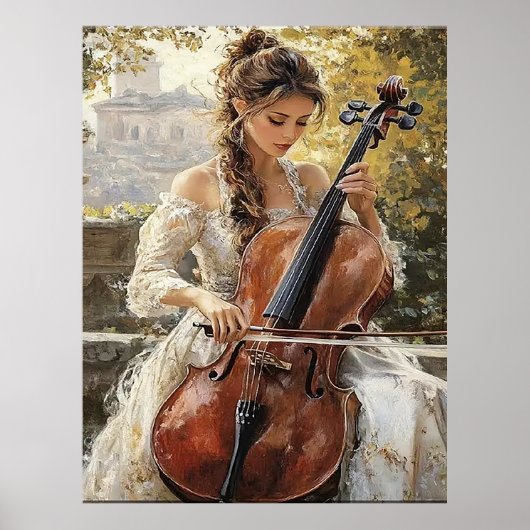 Cello Serenade  Poster (Voorkant)
