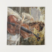 Cello Serenade  Wandkleed (Voorkant (horizontaal))