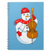 Cello Snowman Notitieboek (Voorkant)