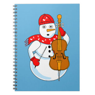 Cello Snowman Notitieboek
