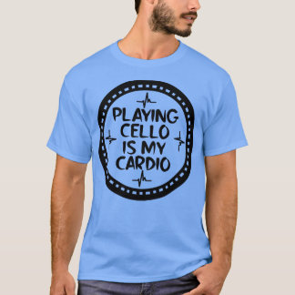 Cello spelen is mijn dio 2 t-shirt