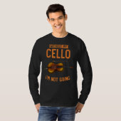 Cello Speler Muziek Cellist Orkest Muzikant Ce T-shirt (Voorkant volledig)