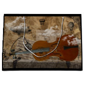 Cello Steampunk Groot Cadeauzakje (Voorkant)