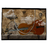 Cello Steampunk Groot Cadeauzakje (Achterkant)