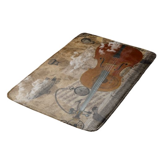 Cello Steampunk Suite Badmat (Gekanteld)