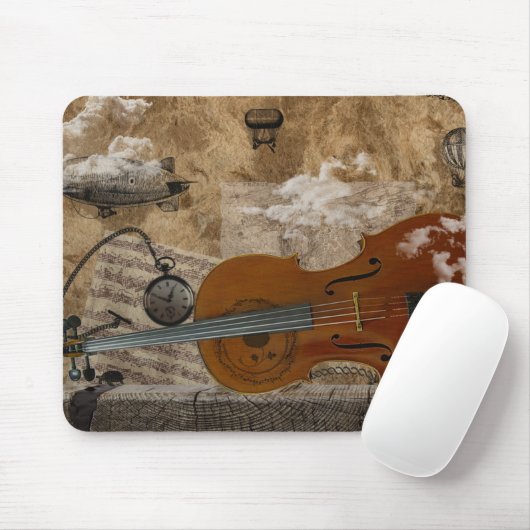 Cello Steampunk Suite Muismat (Met muis)