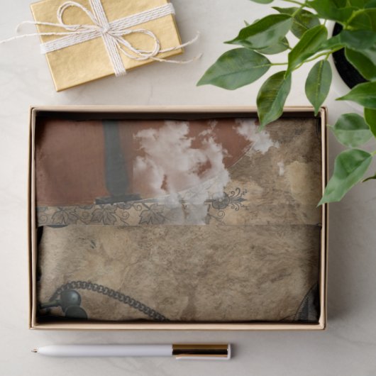 Cello Steampunk Suite Tissuepapier (Geschenk)