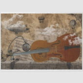 Cello Steampunk Suite Tissuepapier (Voorkant)