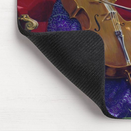 "Cello Storm" Mousepad Muismat (Hoek)