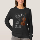 Cello String Instrument Cellist Humor violoncello T-shirt (Voorkant)