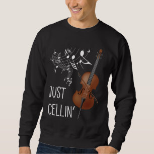 Cello String Instrument Cellist Humor violoncello Trui
