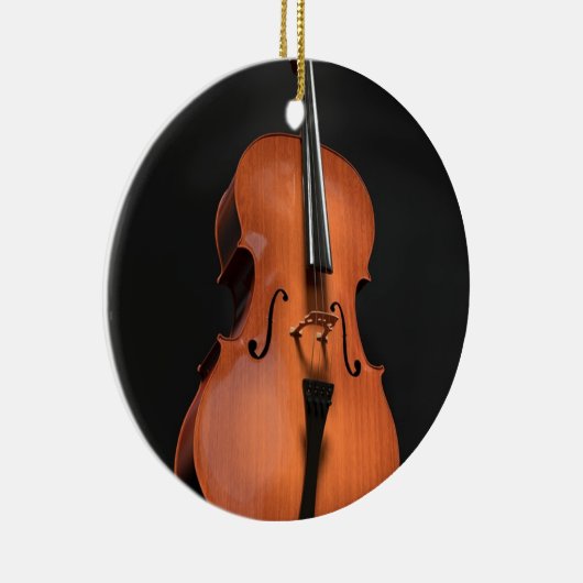 Cello Stringed Instrument Wood Instrument Keramisch Ornament (Rechts)