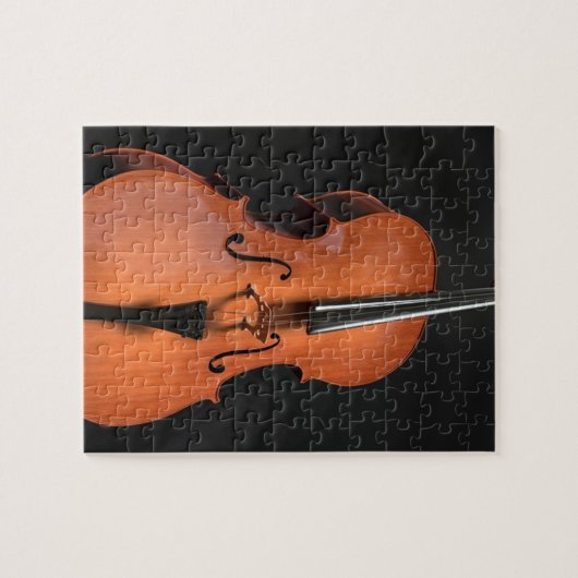 Cello Stringed Instrument Wood Instrument Legpuzzel (Horizontaal)