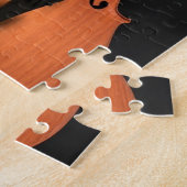 Cello Stringed Instrument Wood Instrument Legpuzzel (Zijkant)