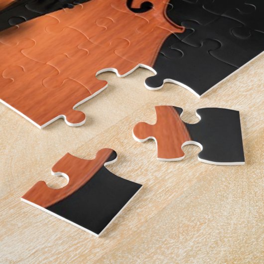Cello Stringed Instrument Wood Instrument Legpuzzel (Zijkant)